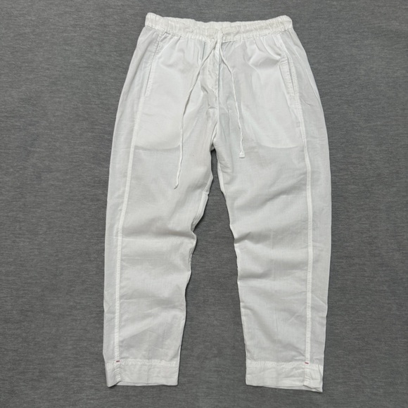 Xirena sz L Draper White Pants 100% Cotton - Picture 3 of 9